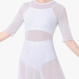 2pc Dance Costume Camisole Top + Brief